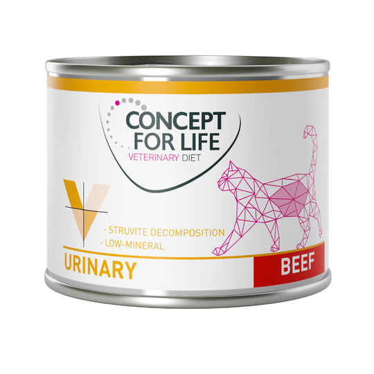 Concept for Life Veterinary Diet Urinary Beef - 24 x 200 g