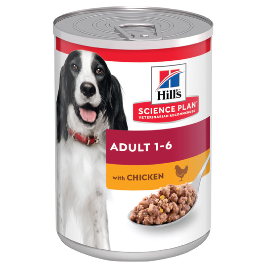 Hill's Science Plan -säästöpakkaus 24 x 370 g - Adult kana