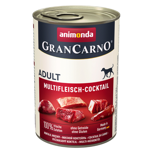 Animonda GranCarno Original Adult 6 x 400 g - lihalautanen