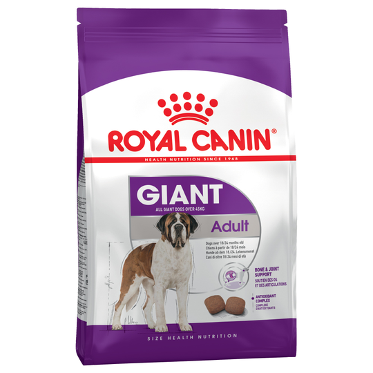 1 kg / 3 kg kaupan päälle! Royal Canin Size -bonuspakkaus - Giant Adult (15 kg + 3 kg)