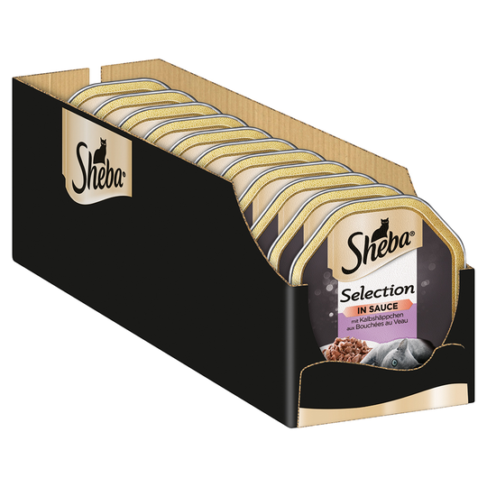 Sheba-rasiat 22 x 85 g - Selection in Sauce, vasikka
