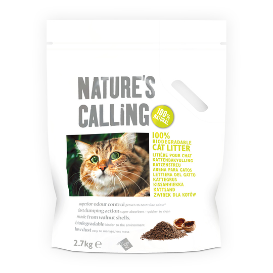 Nature's Calling -kissanhiekka - 2,7 kg