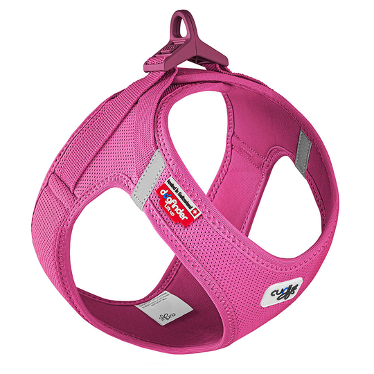 Curli Vest Clasp Air-Mesh -valjaat, fuksia - koko XS: rinnanympärys 33,9 - 38,2 cm