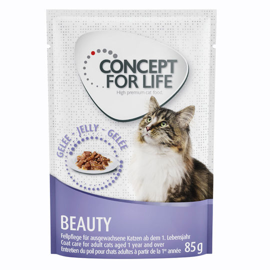 Concept for Life Jelly & Gravy -sekoituspakkaus 24 x 85 g - Beauty in Gravy + Jelly