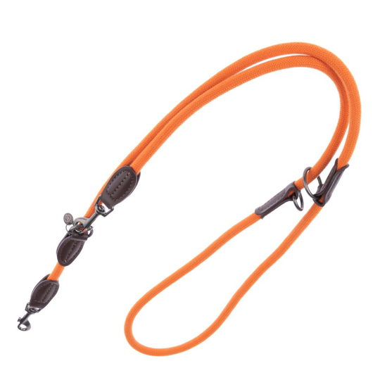 Nomad Tales Spirit -talutushihna, tangerine - 200 cm pitkä, Ø 10 mm