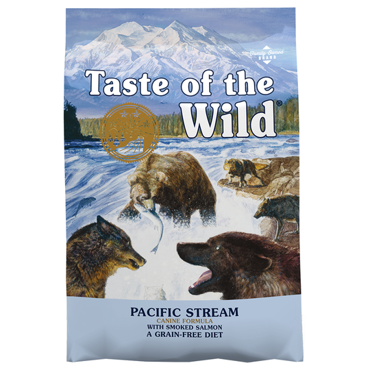 Taste of the Wild -säästöpakkaus, 2 x 12.2 kg - Pacific Stream