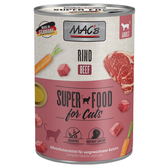 MAC´s Cat -säästöpakkaus 24 x 400 g - nauta