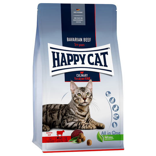 Happy Cat Culinary Adult Bavarian Beef - 1,3 kg