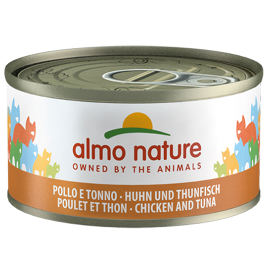 Almo Nature 6 x 70 g - kana & tonnikala