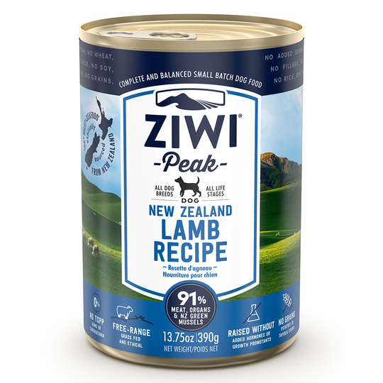 ZiwiPeak Free Range 1 x 390 g - lammas