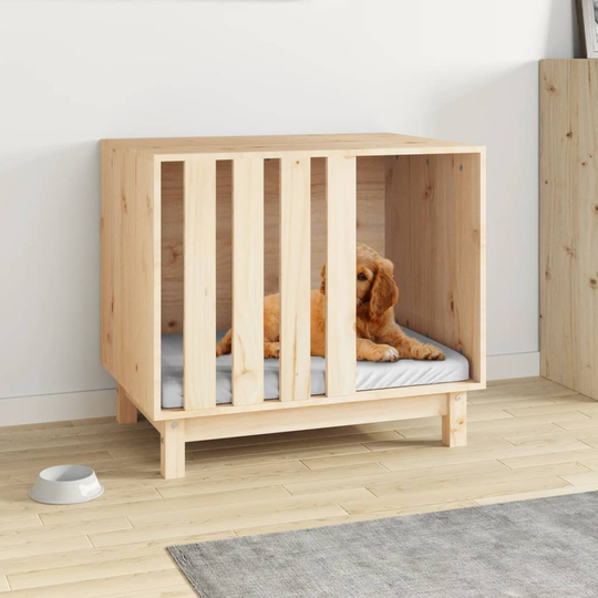 vidaXL Koirankoppi 70x50x62 cm täysi mänty