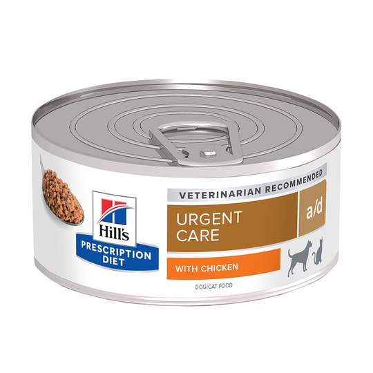 Säästöpakkaus: Hill´s Prescription Diet Feline -purkkiruoka 48 x 156 g - a/d Restorative Care Chicken