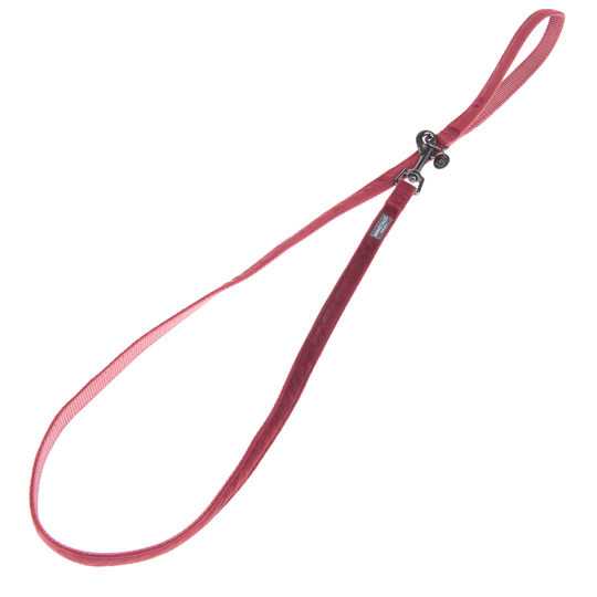 Nomad Tales Blush -koiran talutushihna, rosé - 120 cm pitkä, 15 mm leveä