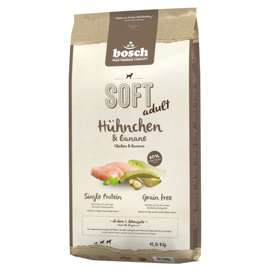 bosch Soft Chicken & Banana - 12,5 kg