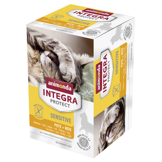 Animonda Integra Protect Adult Sensitive -rasiat - 6 x 100 g kalkkuna & riisi