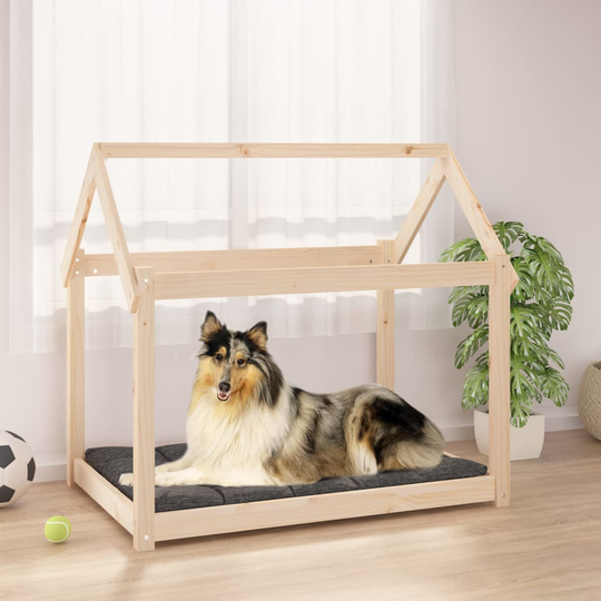 vidaXL Koiransänky 101x70x90 cm täysi mänty