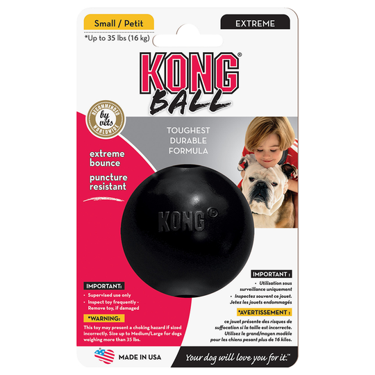 KONG Extreme Ball - S: Ø noin 6 cm