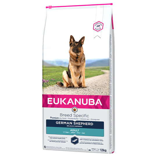 Eukanuba Adult Breed Specific -kuivaruokaa erikoishintaan! - Adult German Shepherd (12 kg)