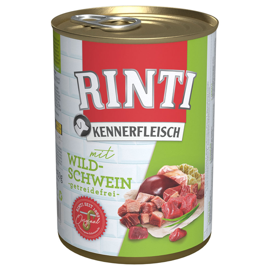 RINTI 6 x 400 g - villisika