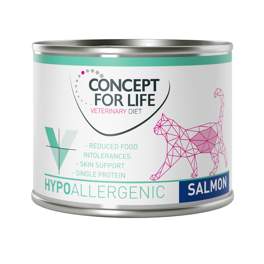 Concept for Life Veterinary Diet Hypoallergenic Salmon - 12 x 185 g