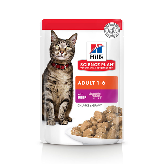 Hill's Science Plan Adult 1-6 - 12 x 85 g Beef