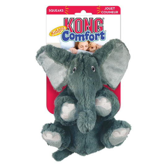 KONG Comfort Kiddos Elephant - XS-koko: P 10 x L 13 x K 15 cm