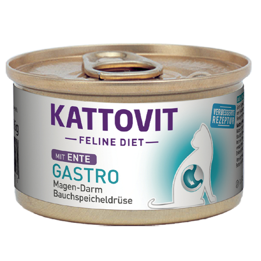 Kattovit Gastro 12 x 85 g - ankka