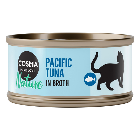 Cosma Nature 6 x 70 g - tyynenmeren tonnikala