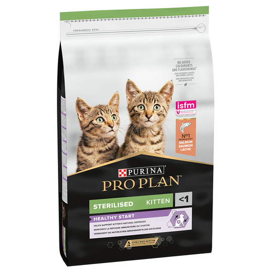 PURINA Pro Plan Sterilised Kitten Rich in Salmon - 2 x 10 kg