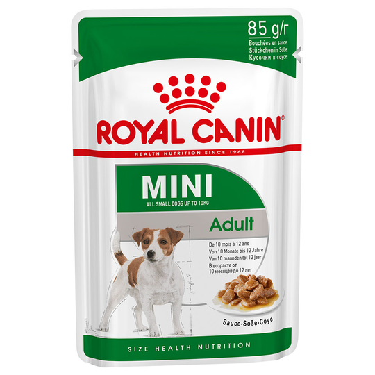Royal Canin Mini Adult - oheen märkäruoka: 24 x 85 g Royal Canin Mini Adult