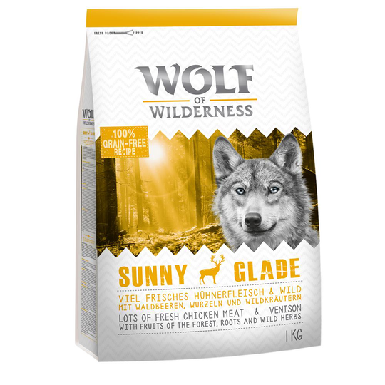 Wolf of Wilderness Sunny Glade - peura - 1 kg