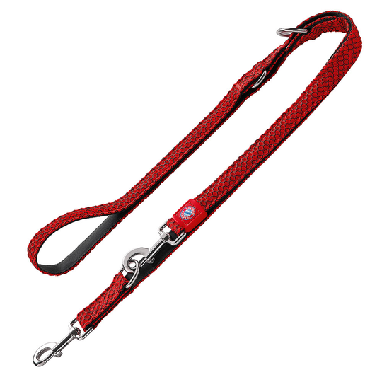 HUNTER Hilo FC Bayern München -säädettävä talutushihna - pituus 200 cm, leveys 20 mm