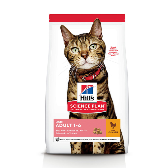 Hill's Science Plan Adult Light 1-6 Chicken - 1,5 kg