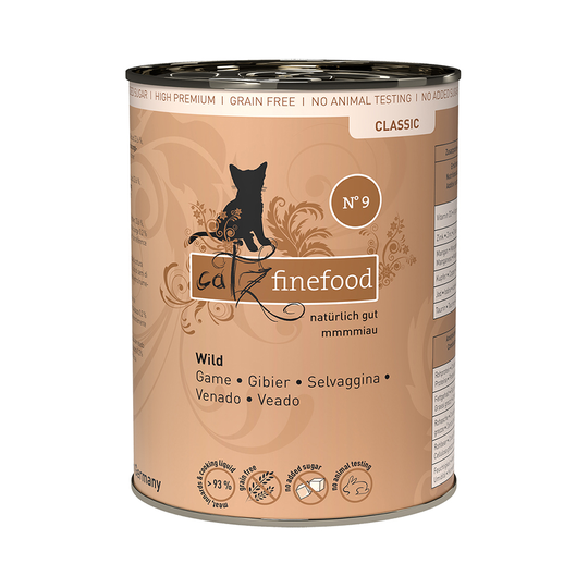 catz finefood -purkkiruoka 6 x 400 g - riista
