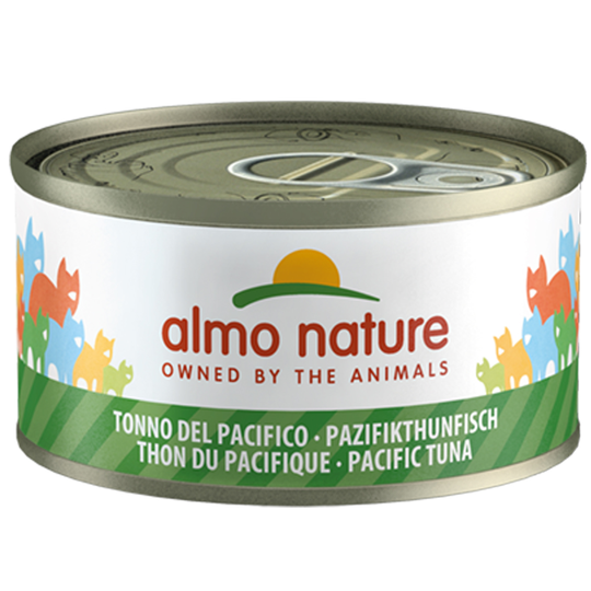 Almo Nature 6 x 70 g - Tyynenmeren tonnikala