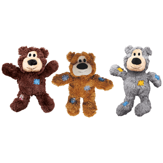 Kong - Kong WildKnots Bears Medium/Large 35,6cm (ass. Colours) - (KONGNKR1E)