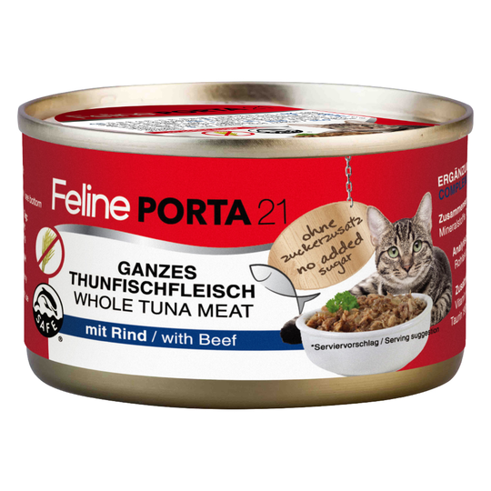 Porta 21 - 6 x 90 g - tonnikala & naudanliha (viljaton)