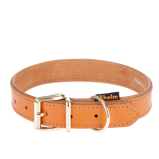 Heim Buffalo -nahkapanta, konjakki - koko 60: kaulanympärys 45-55 cm