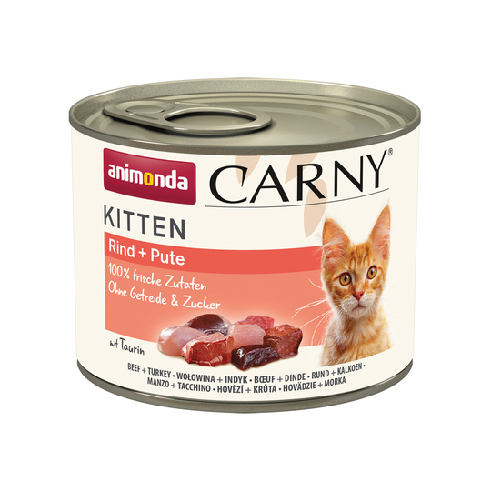 Animonda Carny Kitten 200 g - nauta & kalkkuna