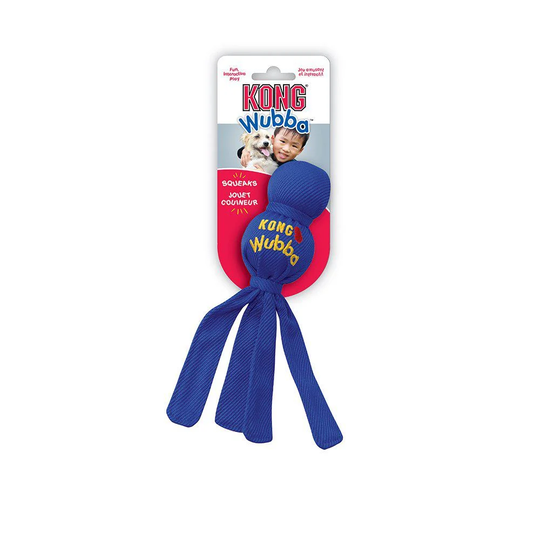 Kong - Wubba L Blue 39.5X11X7.5Cm