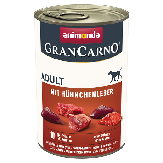 Animonda GranCarno Original 12 x 400 g - kananmaksa