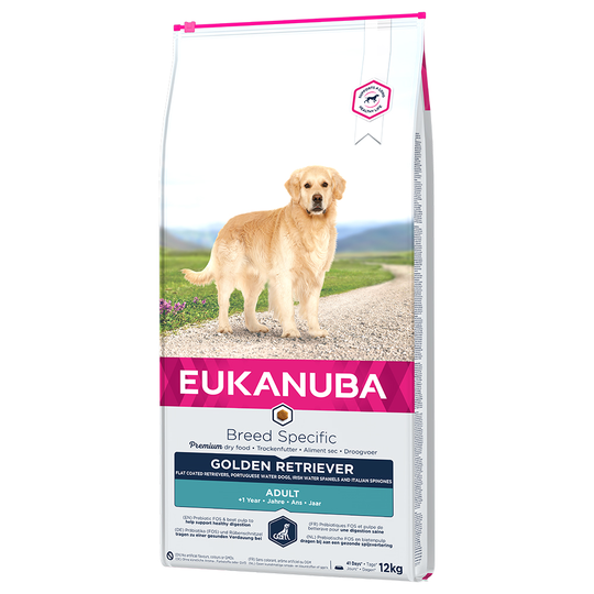 Eukanuba Adult Breed Specific -kuivaruokaa erikoishintaan! - Golden Retriever (12 kg)