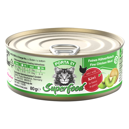 Porta 21 Superfood 24 x 80 g - kanaa ja kiiviä