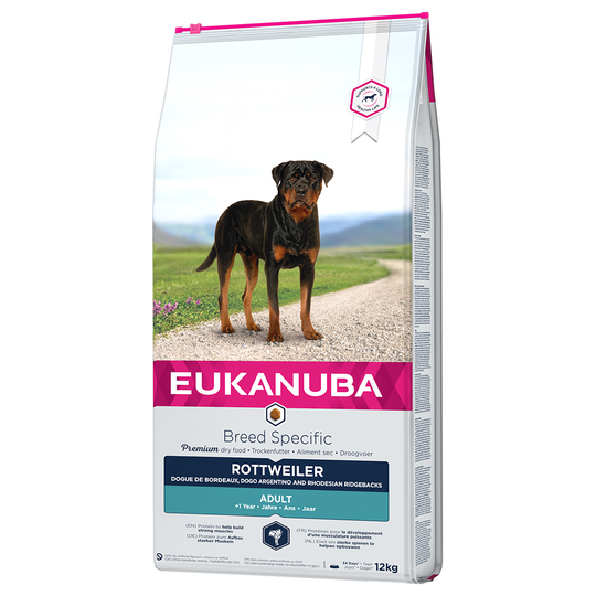 Eukanuba Adult Breed Specific -kuivaruokaa erikoishintaan! - Rottweiler (12 kg)