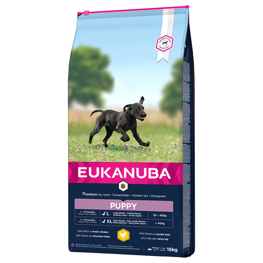 Eukanuba Puppy Large Breed Chicken - 15 kg