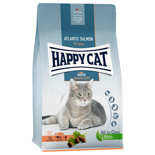 Happy Cat Indoor Atlantic Salmon - 4 kg