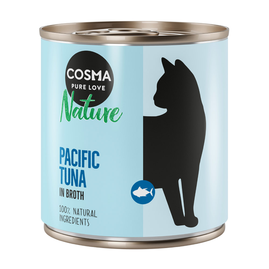 6 x 280 g Cosma Nature erikoishintaan! - tyynenmeren tonnikala