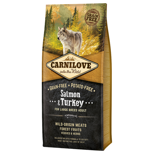 Carnilove Adult Large Breed Salmon and Turkey - 12 kg