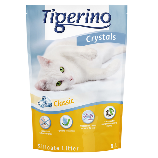 Tigerino Crystals -kissanhiekka - 5 l