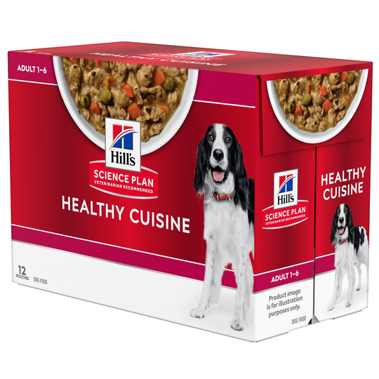 Hill's Science Plan Canine Adult Healthy Cuisine kana - 12 x 90 g